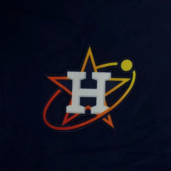 Houston Astros Mitchell & Ness‎ MLB Large Anorak Windbreaker Jacket Navy NWT
